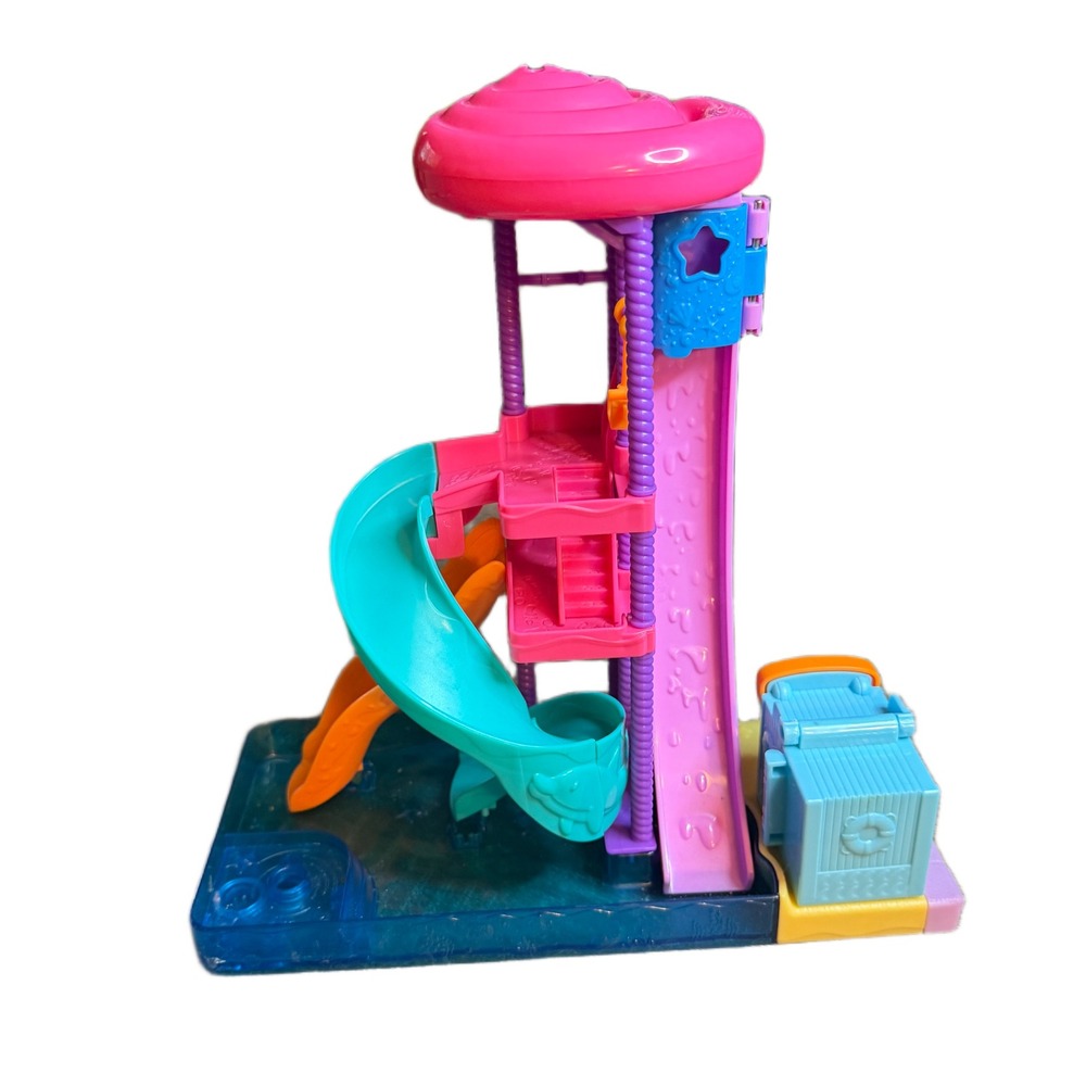 Polly Pocket Pollyville Splashtastic Pool Surprise GNG65 Water Park Toy‎ 2019